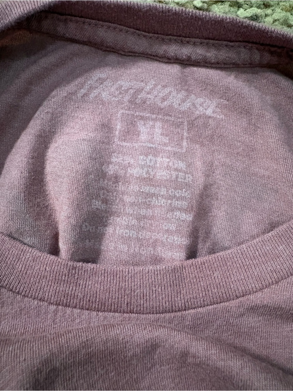 Fasthouse Kids' Long Sleeve Checker Sleeve Tee - Mauve - Picture 3 of 3